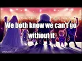 Can't feel my face - Kiana ledé. Sing 2 (lyrics video)