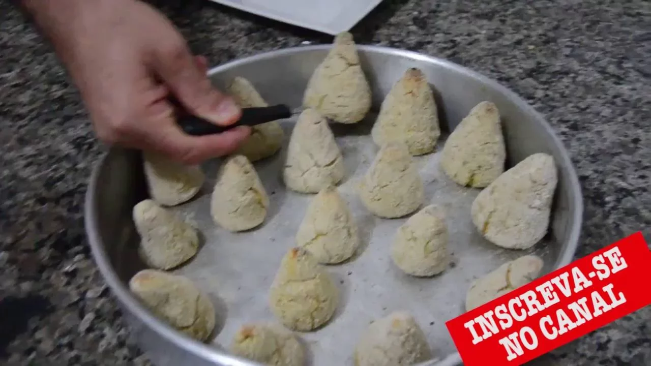 COXINHA FIT DE BATATA DOCE ASSADA