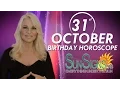 October 31st Zodiac Horoscope Birt ay Personality - Scorpio
