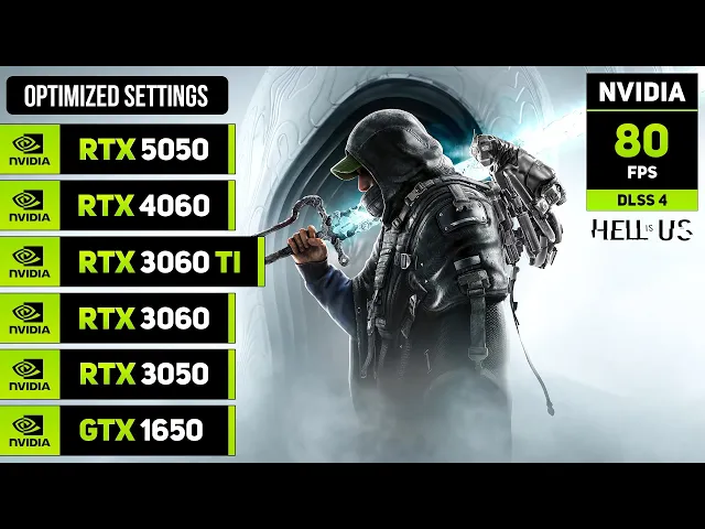 Hell is Us | RTX 5050, 4060, 3060TI, 3060, 3050, GTX 1650