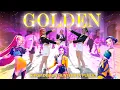 Download Lagu [K-POP DEMON HUNTERS IN PUBLIC | ONE TAKE] HUNTR/X - GOLDEN dance by CxD community