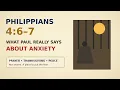 Philippians 46 7 Explained What Paul Really Says About Anxiety image