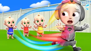 🌈 Oh No! Where Are My Colors? 🚔 | Police Rescue Song | Learn Colors | Rosoo Nursery Rhymes