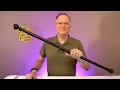 Black Curtain Rods 48 to 84 Inches Adjustable Heavy Duty