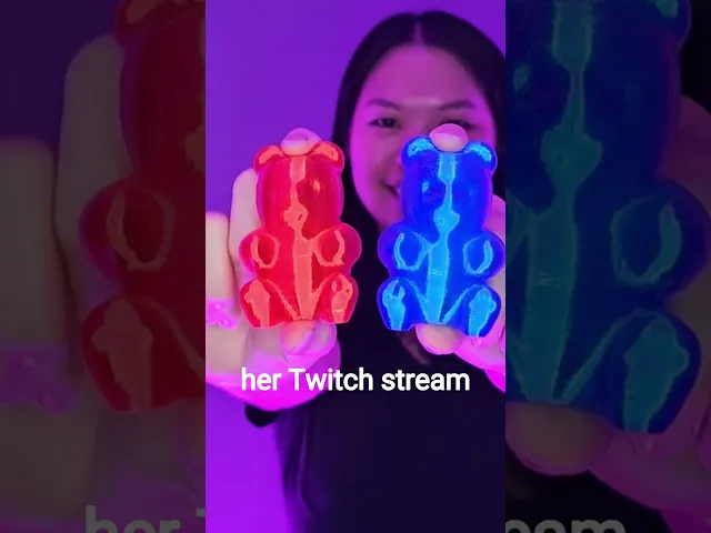 Gummy Bears | Includes 3mf to make a TPU squeaky toy | Compatible w/ "The Squeaker!" by SpoolDesigns video thumbnail