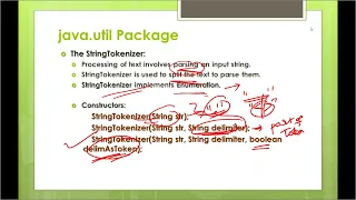 Core Java Training String Tokenizer
