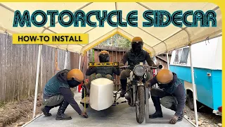 How To Install A Sidecar On ANY Motorcycle - My Cafe Racer Build