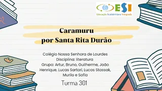 Caramuru por santa rita durão - trabalho de literatura