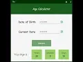 Age Calculator With Source Code JavaFX