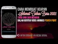 Download Lagu Cara Membuat Ucapan Selamat Tahun Baru 2024 dengan Animasi PowerPoint