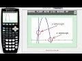 Finding the x and y intercepts with the TI-84