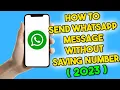 Download Lagu Cara Mengirim Pesan WhatsApp Tanpa Menyimpan Nomor (2023)
