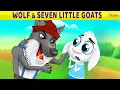 Download Lagu The Bad Wolf and Seven Little Goats Cartoon Series | Bedtime Stories for Kids in English