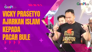 Serius Nikah, Vicky Prasetyo Ajak Pacar Bulenya Belajar Islam