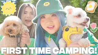 KREW FIRST TIME CAMPING VLOG!