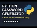 Python Password Generator Explained