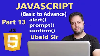 JavaScript Tutorial in Hindi for Beginners - Alert Confirm and Prompt functions in JavaScript