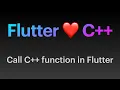 How to call C function from Flutter app