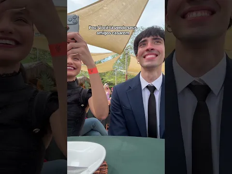 Muito bom ver os amigos felizes