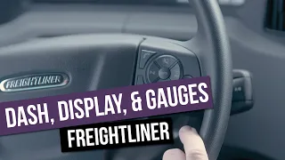 Freightliner Cascadia Interactive Display Dash Gauges