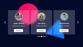 How To Create Responsive Card Slider in HTML CSS JavaScript Card Slider in HTML CSS JavaScript