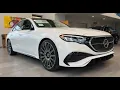Mercedes E 450 4MATIC 2024 Polar White with Macchiato MB-Tex Interior