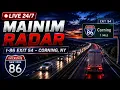 USA - New York I-86 Corning Exit 54 MainimRadar Live Stream