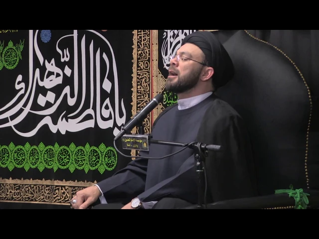 ⁣قراءة التأريخ من منظور قرآني - الليالي الفاطمية 1439 - الليلة 6 - السيد نصرات قشاقش