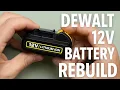 Rebuilding a DeWALT 12V MAX Lithium-Ion Battery Pack Step-by-Step Rebuild Tutorial