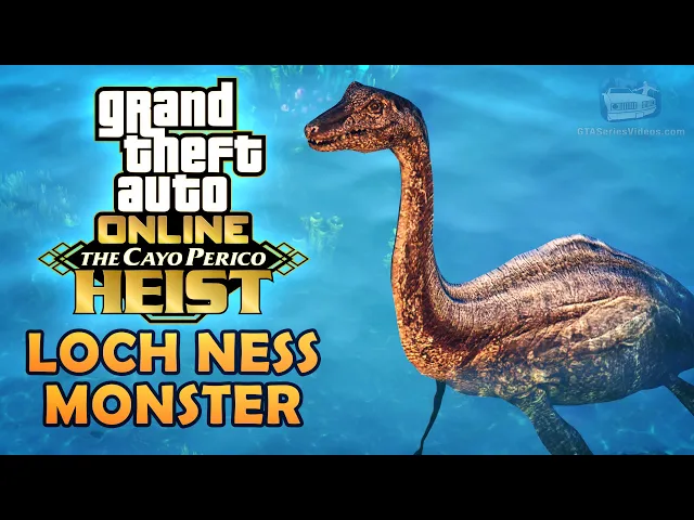 GTA Online Easter Egg - The Loch Ness Monster [The Cayo Perico Heist]