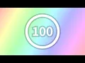 100 seconds timer Countdown Circle Gradation