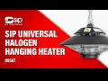 SIP 09587 Universal Hanging Halogen Heater
