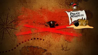 Pirate marbles race to find the BURIED TREASURE | Pirate Series E2 🏴‍☠️🗺️🪎❌