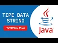 Tutorial Pemrograman Bahasa Java Dasar Tipe Data String
