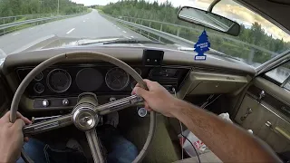 POV Chevrolet Impala Caprice 1967 Big Block 454 V8 GREAT SOUND 