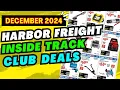 Harbor Freight Inside Track Club Deals for December 2024 Christmas Edition