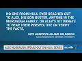 Alex Murdaugh convicted in the murder of his wife son speaks on the HULU series