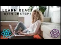 Learn React JS with ChatGPT