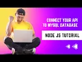Connect your API to Mysql Database - Node JS Tutorial