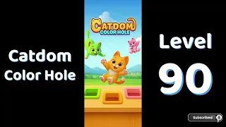 Catdom Color Hole Level 90 Screenshot