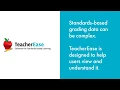 Standards-based Learning Gradebook and Portal in TeacherEase