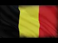 Belgium National Flag Waving Belgium Flag Background
