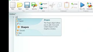 Small Basic Adding circles and ovals with the Shapes object