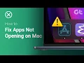 How to Fix Apps Not Opening on Mac Apps Constantly Crashing on your Mac