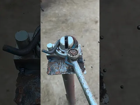Powerful Iron Bending Tool! A MILLION-DOLLAR Tool π₯#shorts