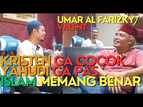 Download MP3 Mualaf Umar Al Farizky - Orangnya Lagi Debat niiihh.. Kristen ke Yahudi akhirnya ke Islam.