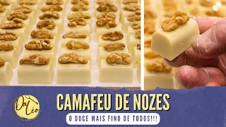 COMO FAZER O CAMAFEU DE NOZES PERFEITO (Ponto do Recheio e Têmpera!)