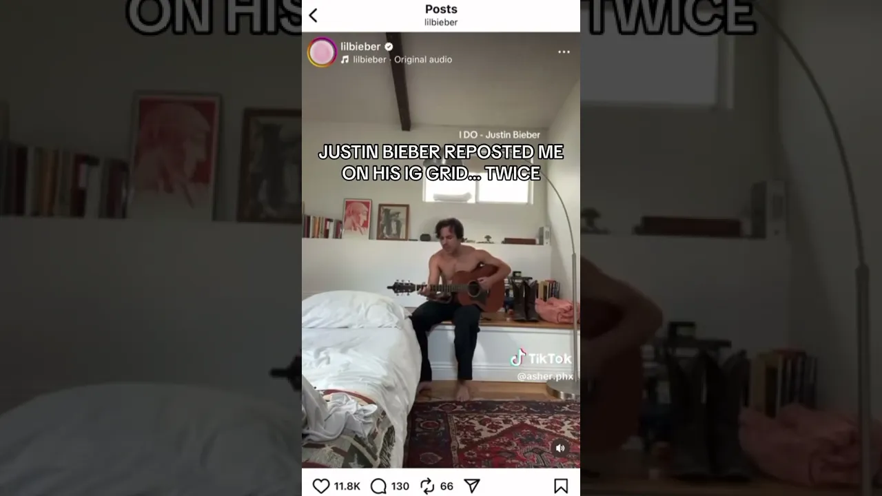 Justin Bieber Posted Me on His Instagram