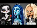 Popular Villains Corpse Bride Morticia Addams And Tiffany Valentine Dolls