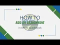 Adding an Assignment in Aeries Gradebook Elementary